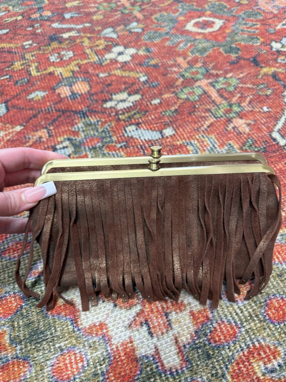 HOBO Lauren Fringe Clutch/Wallet. - Picture 2 of 9